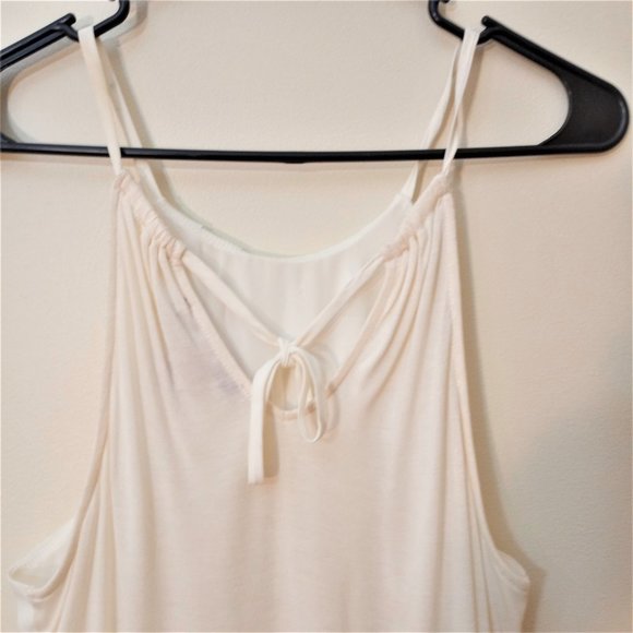 FOREVER 21 WHITE CAMI TOP - Picture 4 of 5